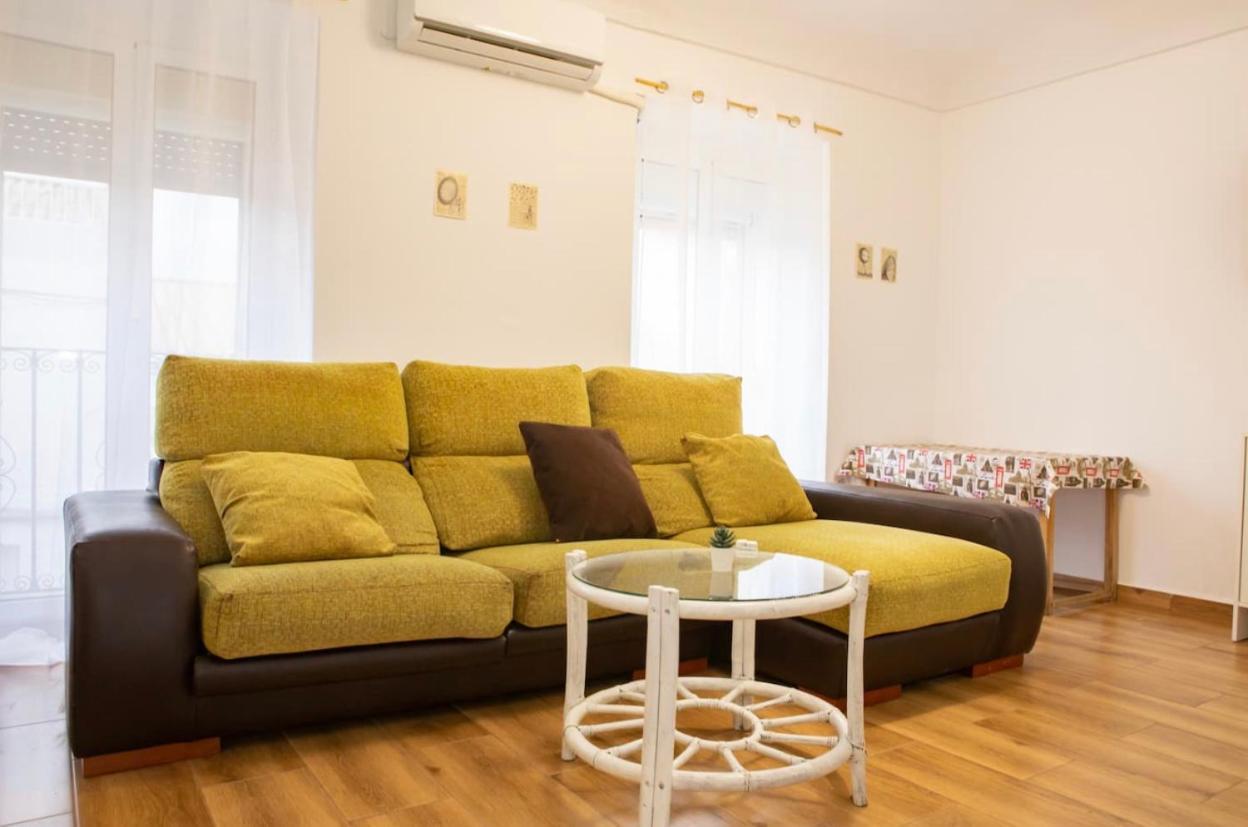 Apartamento Deluxe Terraza Y Bbq Santa Amalia Eksteriør bilde
